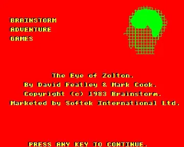 Eye Of Zolton (1983)(Brainstorm)